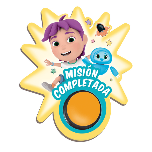 Botón de Misión Cumplida