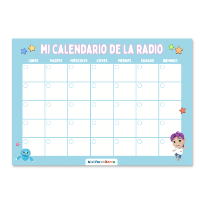 Calendario de la Radioterapia